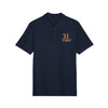 Personalized Embroidered 'Logo' Polo Shirt — Classic Cotton Pique