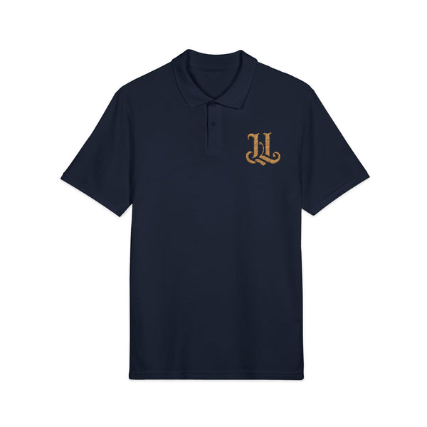 Personalized Embroidered 'Logo' Polo Shirt — Classic Cotton Pique