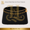 Chaos Coordinator Paper Purse Template Digital Download PNG Instant Digital Only File