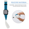 Teal Silicone Apple Watch Band