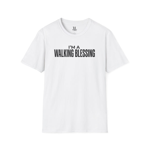 I'm A Walking Blessing T-Shirt — Inspirational Tee