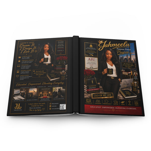 Personalized Hardcover Journal — Graduate Edition