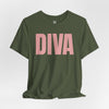 Diva Unisex Jersey Short Sleeve T-Shirt