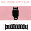 Black Glow Softly Scrunchie Apple Watch Band