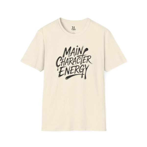 Main Character Energy Unisex Softstyle T-Shirt, Fun Graphic Tee, Casual Wear, Gifts for Gen Z, Everyday Style, Birthday Present, [...]
