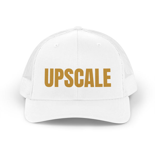 Personalized Trucker Hat — Retro Mesh Baseball Cap with Bold Text
