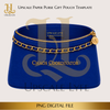 Chaos Coordinator Paper Purse Template Digital Download PNG Instant Digital Only File
