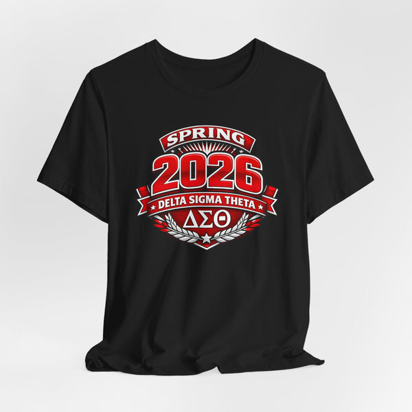 Delta Sigma Theta Spring 2026 T-Shirt — Greek Life Sorority Tee