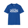 Spring 2026 Zeta Phi Beta Unisex Pledging Crossing Momento Softstyle T-Shirt, Zeta Phi Beta, 1920