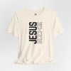 Jesus Is King Unisex Jersey Short Sleeve T-Shirt