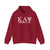 Fraternity Logo Hooded Sweatshirt | Cozy Unisex Sweatshirt, College Apparel, Gift for Students, Casual Wear, Greek Life