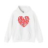 Delta Sigma Theta Heart Hoodie | Cozy Sweatshirt for Greek Life Events, Sorority Apparel, Gift for Sorors, School Spirit Wear, Casual [...]