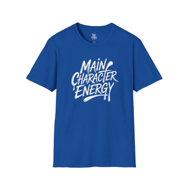 Main Character Energy Unisex Softstyle T-Shirt, Fun Graphic Tee, Casual Wear, Gifts for Gen Z, Everyday Style, Birthday Present, [...]