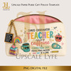 Teacher Paper Purse Template Digital Download PNG Instant Digital Only File