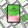 2025 Money Savings Challenge Digital Journal - Green