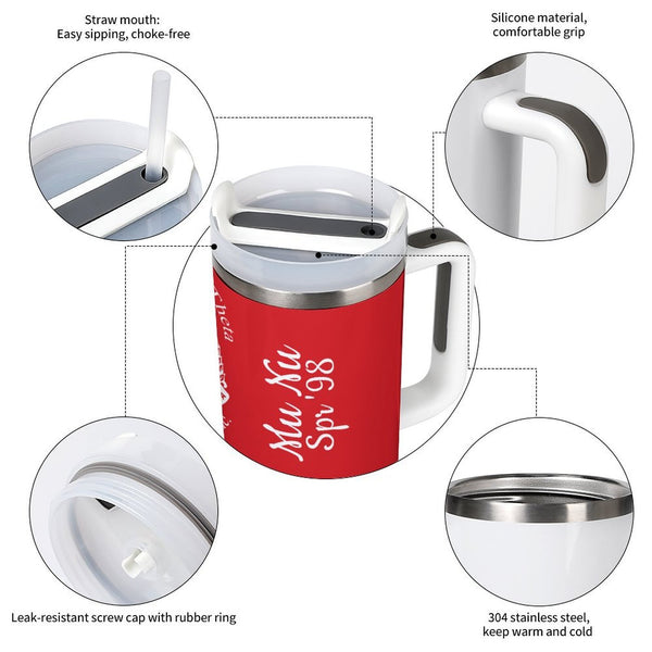 Personalized Delta Sigma Theta Momento 40 oz. Tumbler, Delta Sigma Theta, Sorority, Greek Gifts, 1913