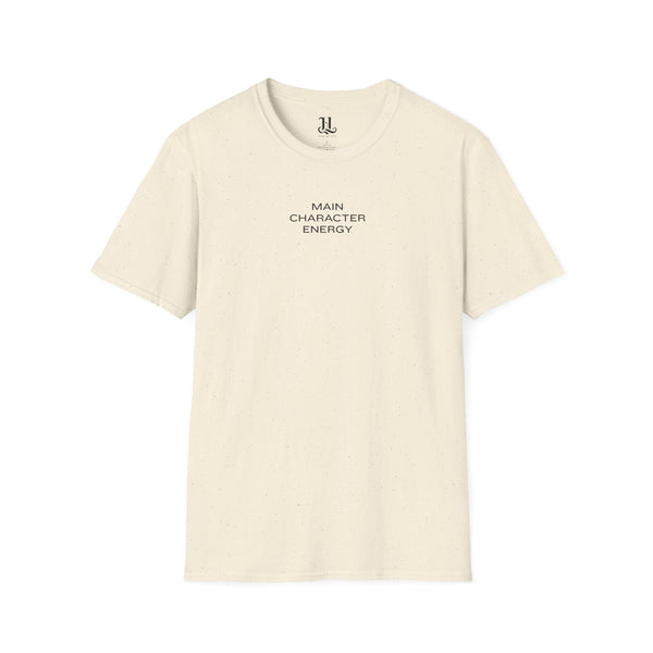 Main Character Energy T-Shirt for Everyday Vibes, Unisex Softstyle Tee, Casual Wear, Gift for Friends, Affirmation Shirt