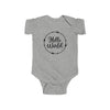 Hello World Infant Fine Jersey Bodysuit