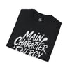 Main Character Energy Unisex Softstyle T-Shirt, Fun Graphic Tee, Casual Wear, Gifts for Gen Z, Everyday Style, Birthday Present, [...]