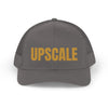 Personalized Trucker Hat — Retro Mesh Baseball Cap with Bold Text