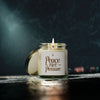 Peace Not Pressure Scented Candles with Peaceful Vibes, Relaxation, Gifts for Self-Care, Home Decor, Aromatherapy Essentials, Coconut Apricot Wax