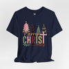 Merry Christmas Unisex Jersey Short Sleeve T-Shirt