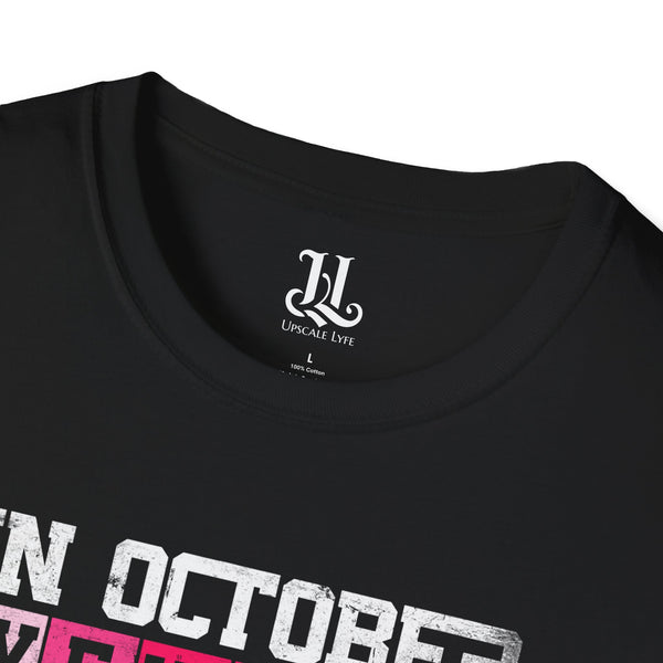 Breast Cancer Awareness T-Shirt, Unisex Softstyle Tee, October Awareness Shirt, Pink Ribbon Tee, Supportive Gift for Her, Comfortable [...]