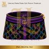 Signature Paper Purse Template Digital Download PNG Instant Digital Only File