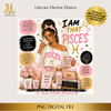 Zodiac Sign Bundle Digital Download PNG Instant Digital Only File