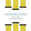 Yellow Silicone Apple Watch Band