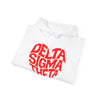 Delta Sigma Theta Heart Hoodie | Cozy Sweatshirt for Greek Life Events, Sorority Apparel, Gift for Sorors, School Spirit Wear, Casual [...]