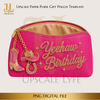 Yeehaw Birthday Paper Purse Template Digital Download PNG Instant Digital Only File