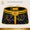 Signature Gucci Yellow Flat or Standing Paper Purse Gift Greeting™