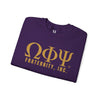 Omega Psi Phi Fraternity Unisex Sweatshirt - Fraternity Crewneck, Comfortable College Apparel, Greek Life Gift, Casual Wear, Cozy Layering