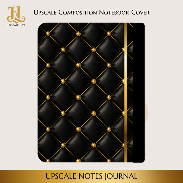 Upscale Notes Set - Luxury Black & Gold