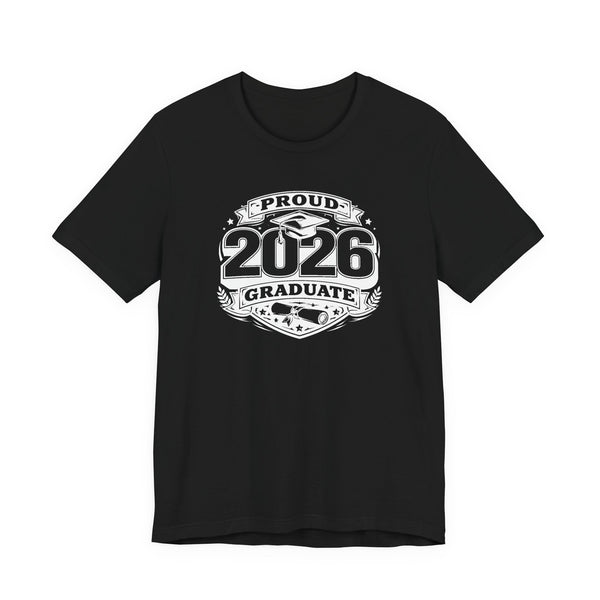 2026 Graduate T-Shirt — Proud 2026 Graduate Tee