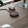 Upscale Lyfe Quake Wireless Charging Pad - Orange