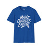 Main Character Energy Unisex Softstyle T-Shirt, Fun Graphic Tee, Casual Wear, Gifts for Gen Z, Everyday Style, Birthday Present, [...]