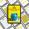 2025 Money Savings Challenge Digital Journal - Blue