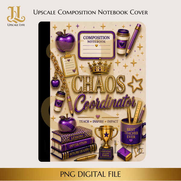 Chaos Coordinator Template Digital Download PNG Instant Digital Only File