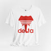 Adidas Delta Elephant DST Unisex Jersey Short Sleeve T-Shirt, Delta Sigma Theta Sorority, 1913