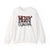 Plaid Merry Christmas Crewneck Sweatshirt
