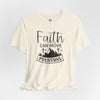 Faith Can Move Mountains Jersey Short Sleeve T-Shirt