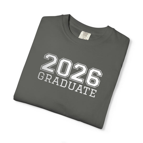 Graduation Year Personalized Embroidered T-Shirt