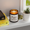 Peace Not Pressure Scented Candles with Peaceful Vibes, Relaxation, Gifts for Self-Care, Home Decor, Aromatherapy Essentials, Coconut Apricot Wax
