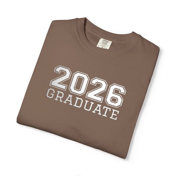 Graduation Year Personalized Embroidered T-Shirt