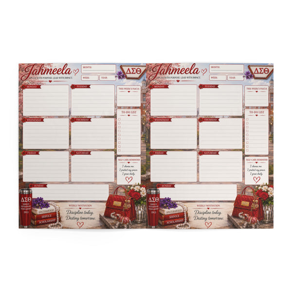 Personalized Planner & Journal Bundle - Soror Edition