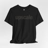 Black Monochromatic Upscale Short Sleeve T-Shirt