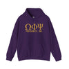 Omega Psi Phi Fraternity Hooded Sweatshirt, Unisex Warm Hoodie, Greek Life Apparel, College Sweatshirt, Brotherhood Gift, Campuswear