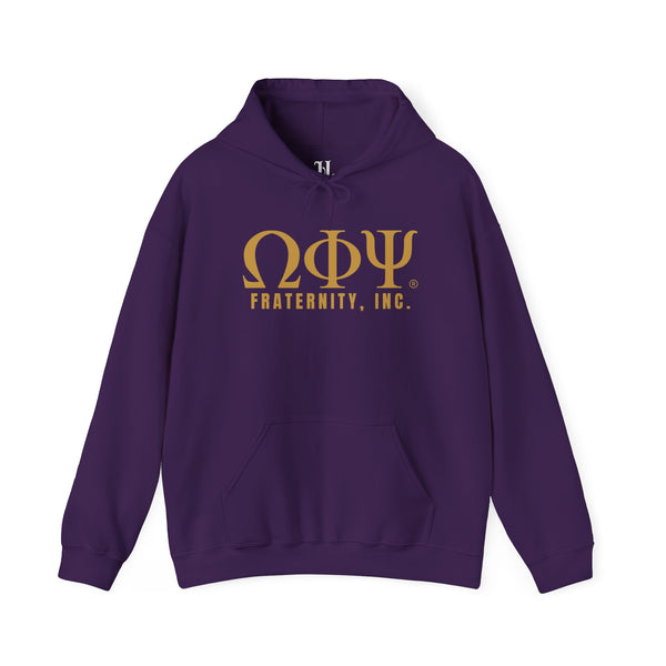 Omega Psi Phi Hoodie & Tee Luxe Set